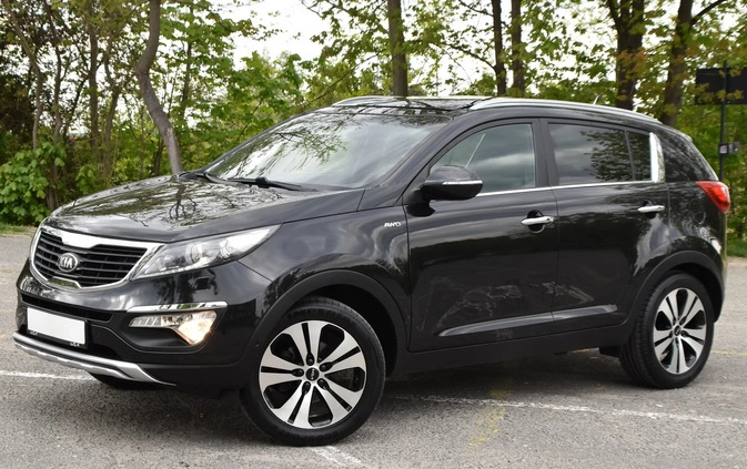 Kia Sportage cena 54800 przebieg: 154216, rok produkcji 2012 z Sulejówek małe 781
